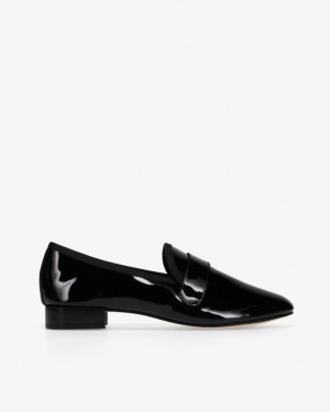 Black Repetto Michael Women's Loafers | PH-1478-CNJGQ