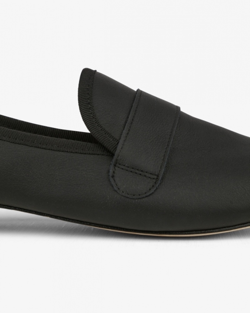 Black Repetto Michael Women's Loafers | PH-9342-HNOZL
